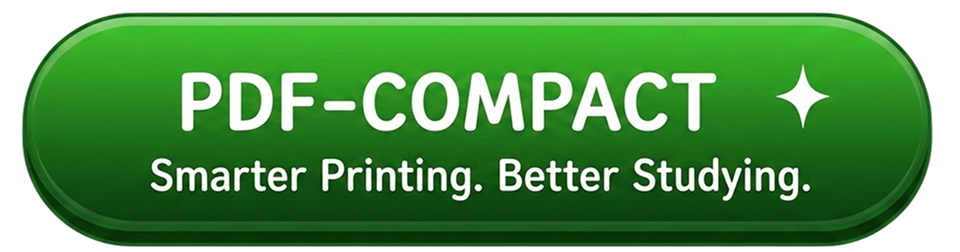 Start PDF-Compact to create a print-ready PDF pages per sheet layout